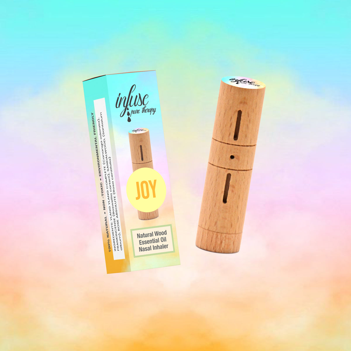 Yule Inhaler JOY Nasal Inhaler – Infuse Pure Therapy